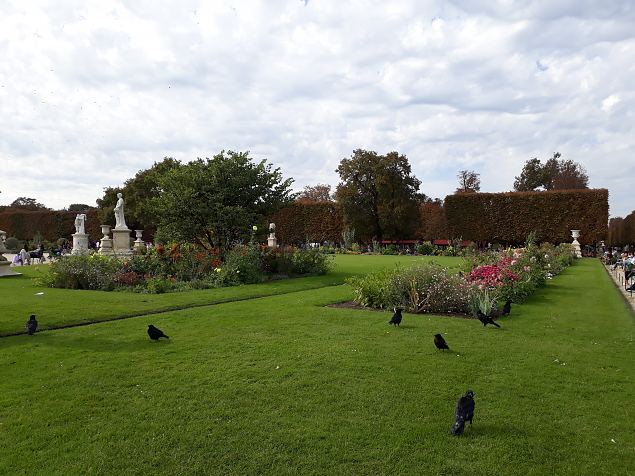  Pariisi aiad, pargid. Oktoober 2018