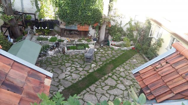   Ettevalmistused Püha Hildegardi aia rajamiseks Tallinna Vanalinnas aug-sept. 2016